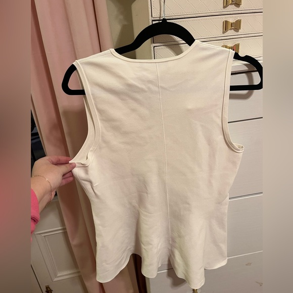 Theory White Blouse - Picture 4 of 5